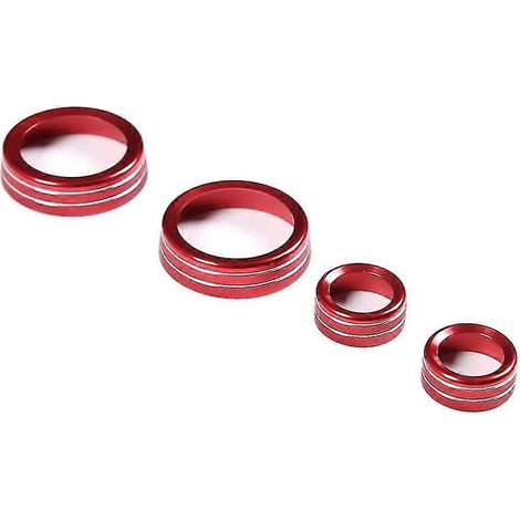 Bouton de Volume de Console Ac, couvercle S pour Corvette C7 2014 – 2019, accessoires rouge (1/5)
