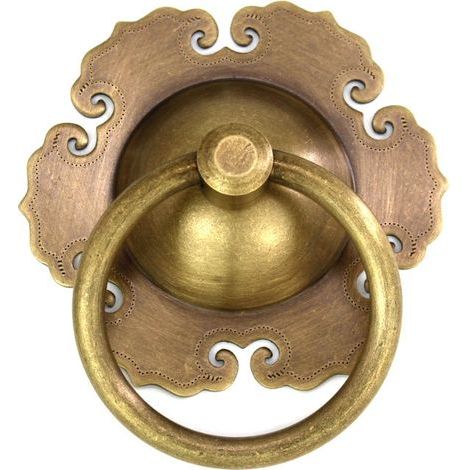 Antiker runder Türring für Fenster und Tür, 6 cm (1/5)