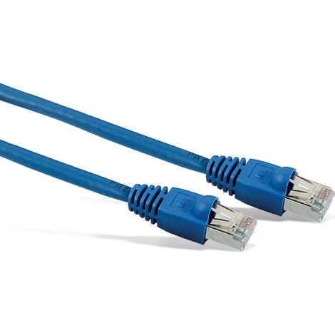 S-IMPULS CAT.6 Patchkabel, 20 m, blau, S-FTP, PIMF