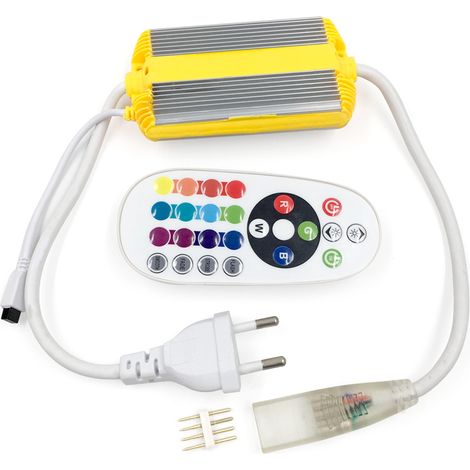 Contrôleur de bande LED Rozok 220V RGB avec télécommande - DSC - Ledme - LM2033