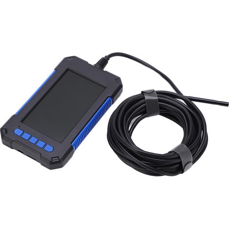 P40 5,5-mm-HD-Industrieendoskop mit 4,3-Zoll-Bildschirm, wasserdicht für die Wartung von elektrischen Entwässerungsanlagen, blau, 10 m / 32,8 Fuß (1/5)