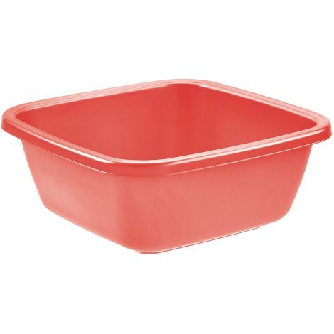 BACINELLA QUADRA 30 x 30 h.12 cm / 6 lt - blu delfino