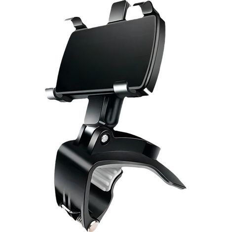 Soporte giratorio de 360 grados para teléfono móvil de coche, soporte para salpicadero para GPS y smartphones de 3 a 7 pulgadas. (1/4)