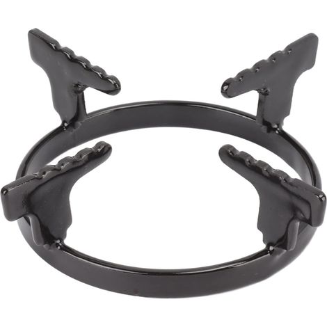 Support de wok en fonte antirouille portable pour cuisinière à gaz (1/5)