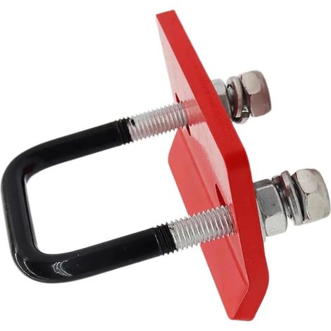 Accessoires De Tendeur D'attelage en Acier Allié, Stabilisateur Anti-hochet, Pince De Remorquage De Verrouillage for Plateau D'attelage De Support De Vélo À Montage sur Boule De Remorque (1/5)
