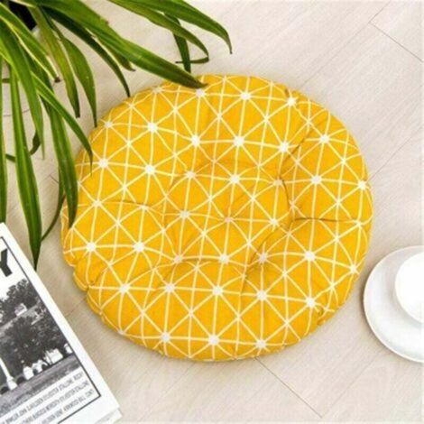 Coussin une place 40 x 40 cm, coussin de chaise pour intérieur et extérieur – coussin de chaise, décoration de mobilier de jardin. (Ronda,B) (1/3)