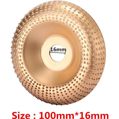 Or (diamètre intérieur de 16 mm) Plateaux à thé à poncer, disques de ponçage à façonner, disques de polissage, disques de ponçage pour le travail du bois, meuleuses d'angle, disques pour le travail du (1/5)