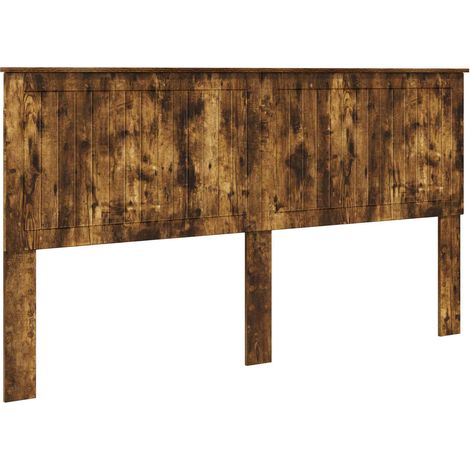 Maison Exclusive - Tête de lit Chêne fumé 180 cm Bois d'ingénierie (1/5)