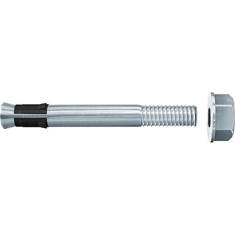 Cheville à frapper FNA II 6 x 30 M6/5 en acier électrozingué fischer 100 pièces (1/5)