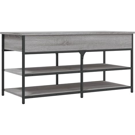 Maison Exclusive - Schuhbank Grau Sonoma 100x42,5x50 cm Holzwerks