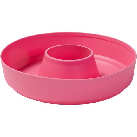 Molde de silicona para horno individual. Rosa - Omnia