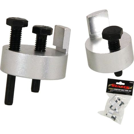 Neilsen 2pc Universal Stretchy Belt Automotive Tool Vehicles Car Set (1/2)