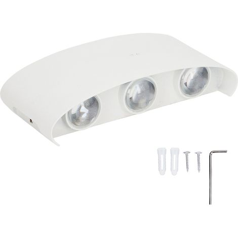 Moderne LED-Wandleuchte mit wasserdichtem Gehäuse aus Aluminiumlegierung (1/5)