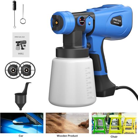 Dayplus – Pulvérisateur électrique 600W – Pistolet à peinture 1000ml – Technologie de buse en bronze – Pulvérisation précise pour surfaces variées (1/5)