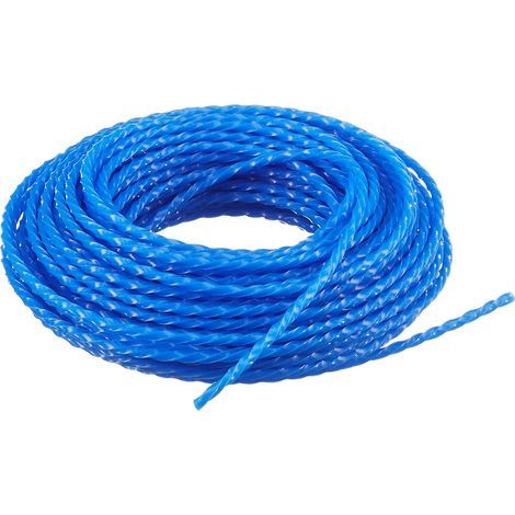 Makita 369224673 Blauer Nylondraht-Freischneider Fadenschneider 2,7mm x 15m Blau