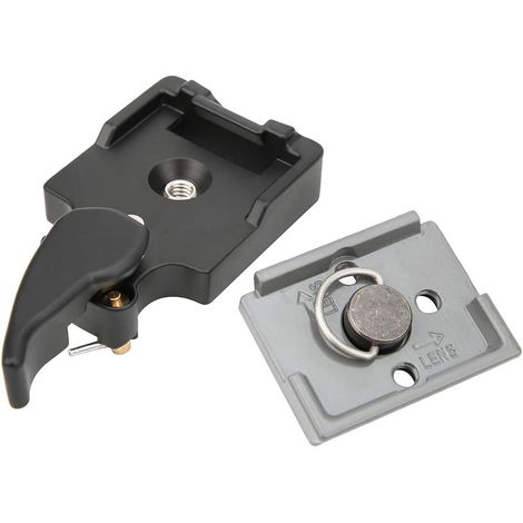 Adaptateur de Pince de Plaque à Dégagement Rapide pour200PL-14, Alliage D'aluminium, Opération à Une Main, Verrouillage Automatique (1/5)