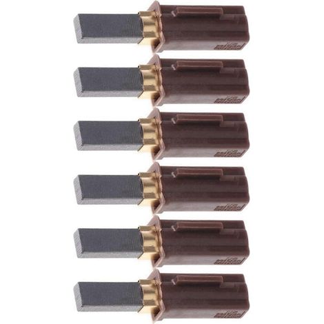 Balais de charbon pour moteur d'aspirateur électrique 2311480 333261 33326-1 pour Ametek Lamb Tools Mar (lot de 6) (1/5)