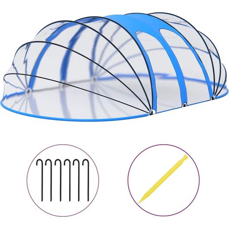Maison Exclusive - Pool-Kuppel Oval 620x410x210 cm (1/5)
