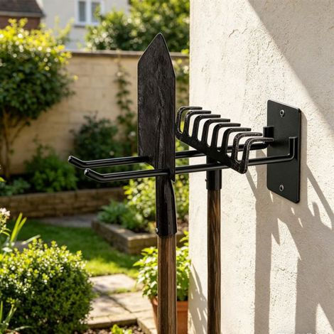 Support mural pour outils de jardin (1/5)