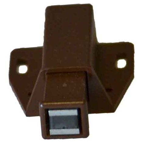 CRICCHETTO MAGNETICO QUADRO 40x40 mm - Marrone - 100 pezzi