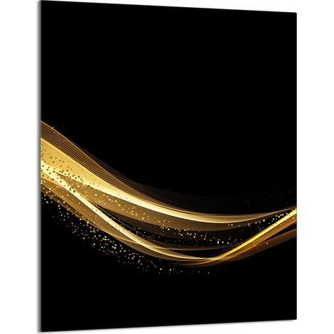 Tabla de cortar de vidrio 40x52 negra (1/5)