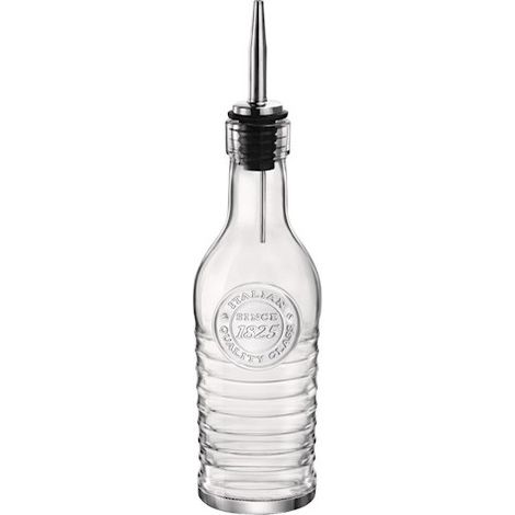 Glasflasche mit metalldosierer 0,27 l