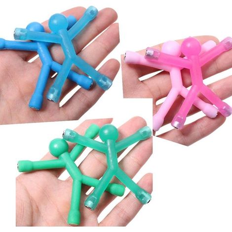 Set mit 8 originellen Kühlschrankmagneten aus weichem Gummi für Männer (1/5)