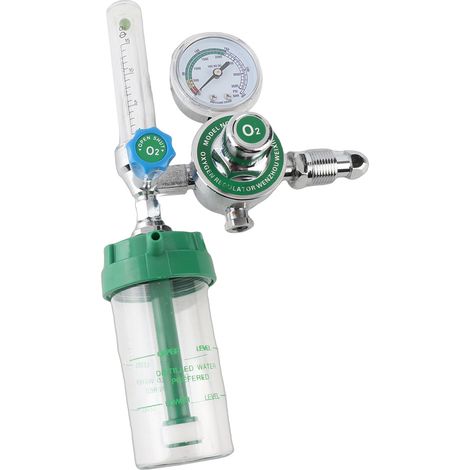 WX-YQ-02 Régulateur de Détendeur Inhalateur d'Oxygène Compteur de O2 Filetage Mâle G5/8-14 (1/5)