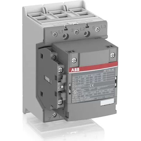 Abb AF116-30-11-11 Schaltkontakt 3P 55KW AC3 - 1NO+1NF - 24-60Vdc 50/60Hz (1/2)