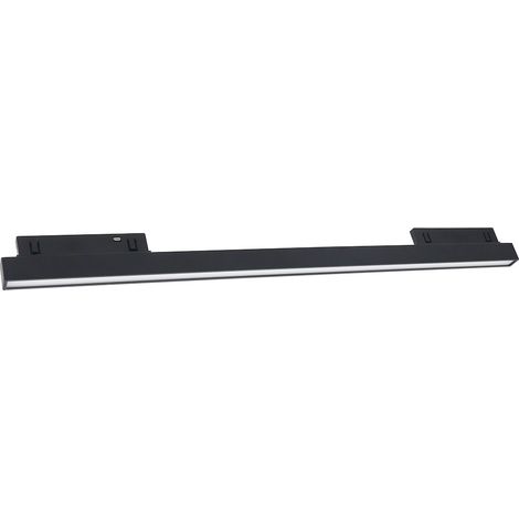 Luminaire sur rail magnétique linéaire noir 29,2 cm LED CCT 10 W 48 V Milagro (1/5)