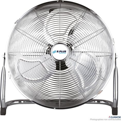 Ventilateur professionnel SPLUS à poser 50 cm, 120 W, 3 vitesses - VM 50 PA.2