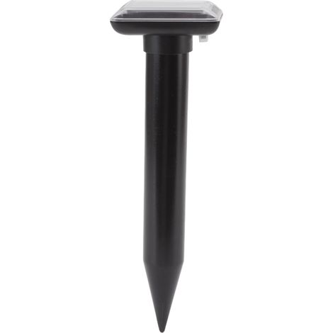 Mini repellente per serpenti a ultrasuoni per esterni, alimentato a energia solare, repellente per roditori a onde sonore impermeabile a 360° (codice: SJZ038), con batteria integrata.