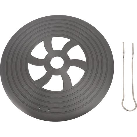 Plaque de conduction de chaleur de cuisinière gaz 9,8 pouces alliage aluminium pare-flamme diffuseur de plaque avec poignée amovible cuisine cuisson (1/5)