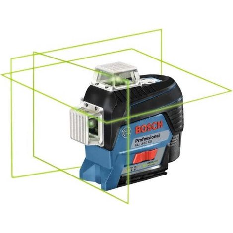 Laser lignes connecté GLL 3-80 C et BM1 Plus L-Boxx batterie 12 V - BOSCH