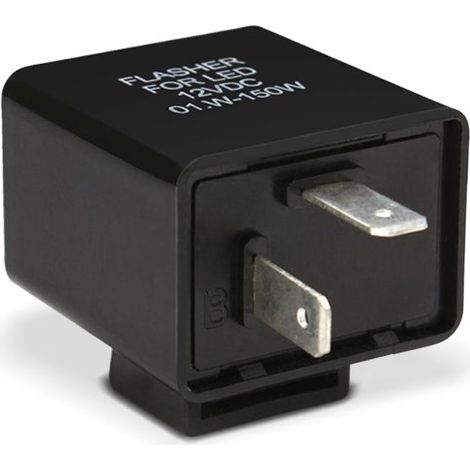 Relè lampeggiante moto 12V 2 pin Lumitecs LED indipendente dal carico