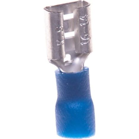 Funda aislante NI 6.3-2.5/0.8 B PVC E10KN-03010201001 /100 unidades/