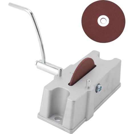 Lime manuelle pour segments de piston, meule abrasive grain 120, pour. (1/5)