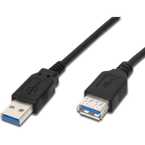 TRADE SHOP - Prolunga Cavo Da 5 Metri Usb Di Tipo A 2.0 Maschio Femmina Estensione Per Pc - (1/2)
