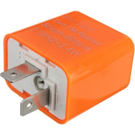 Relais Clignotant LED Réglable Moto 12V Compatible Feux Clignotants Vitesse (1/4)
