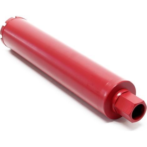 Wiltec Diamantbohrkrone ⌀83 mm 1 ¼ UNC 400 mm für Kernbohrgeräte, Kernbohrkrone aus Sintermetall, Nassbohrkrone, Trockenbohrkrone Wiltec Diamantbohrkrone ⌀83 mm 1 ¼ UNC 400 mm für Kernbohrgeräte, Kernbohrkrone aus Sintermetall, Nassbohrkrone, Trockenbohrkrone
