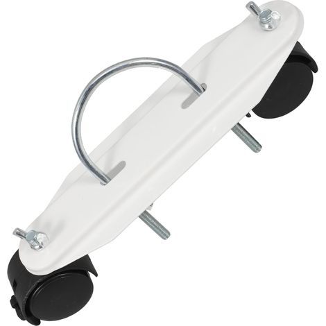 Ruedas giratorias con freno que garantizan un soporte estable para calentadores de aceite, ideales para calentadores de patio al aire libre y entornos de acampada. (1/5)