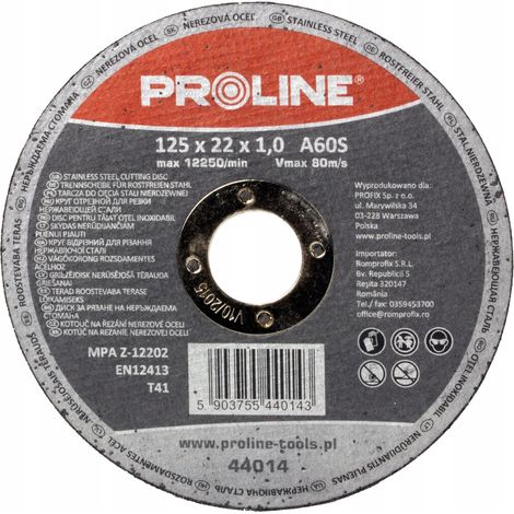 Disco de corte no-name t41 115 mm 1 mm alumina fina