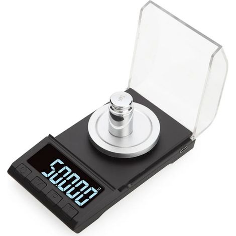 1 Balance numérique, précision 0,001g, unités multiples, arrêt auto, pour or, poudre, médicaments (1/5)