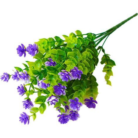 Fleurs Artificielles Exquises et réalistes Fausses Fleurs d'Extérieur pour décoration maison, Pâques, hôtel, déco porche, déco patio, mariage, centres de table, (1/5)