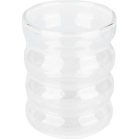 300 ml Bierglas aus gehärtetem Glas, hitzebeständig, für Kaffee, Tee, Whisky (1/5)