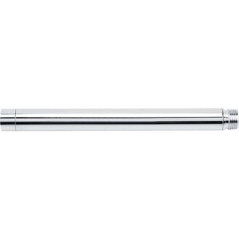 Tube Extension Douche Rond Acier Inoxydable 8 Pouces Chromé Accessoire Salle De Bain