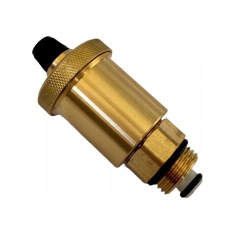 PANNE D'AÉRATION VERTICALE AUTOMATIQUE 1/2" AVEC VALVE D'ARRÊT