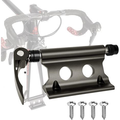 Support de fourche de vélo avec fixation rapide en alliage d'aluminium pour fourche avant de vélo, support de transport pour camion et remorque (1/5)