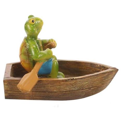 Gartenstatuen small Teich Skulptur Froschschschildkrötenform (1/5)