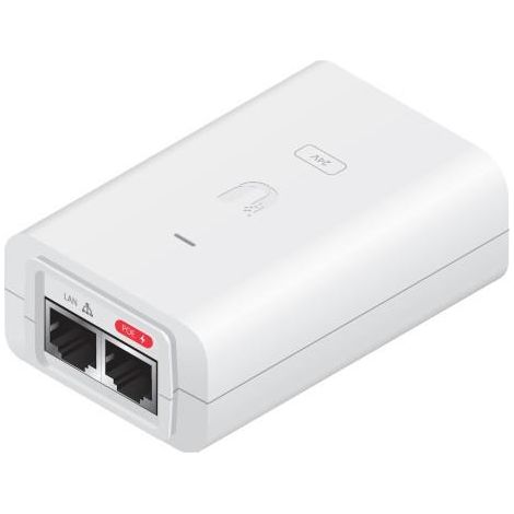 Ubiquiti POE-24-30W-G-WH iniettore PoE bianco 30W 24V